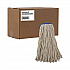 Cut-End Lie-Flat Wet Mop Head, Cotton, 16 oz, White, 12/Carton (716CCT)