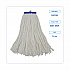 Cut-End Lie-Flat Wet Mop Head, Rayon, 16 oz, White, 12/Carton (716RCT)
