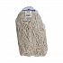 Mop Head, Economical Lie-Flat Head, Cotton Fiber, 20 oz, White, 12/Carton (720C)