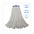 Mop Head, Economical Lie-Flat Head, Rayon Fiber, 20 oz, White, 12/Carton (720R)