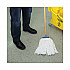 Mop Head, Economical Lie-Flat Head, Rayon Fiber, 20 oz, White, 12/Carton (720R)