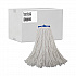 Mop Head, Economical Lie-Flat Head, Rayon Fiber, 20 oz, White, 12/Carton (720R)