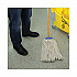 Cut-End Lie-Flat Wet Mop Head, Cotton, 24 oz, White, 12/Carton (724CCT)