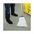 Cut-End Lie-Flat Wet Mop Head, Rayon, 24 oz, White, 12/Carton (724RCT)