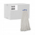 Mop Head, Economical Lie-Flat Head, Rayon Fiber, 32 oz, White, 12/Carton (732R)