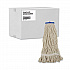 Mop Head, Lie-Flat Head, Cotton Fiber, 24 oz, White, 12/Carton (824C)