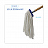 Mop Head, Lie-Flat Head, Rayon Fiber, 24 oz, White, 12/Carton (824R)