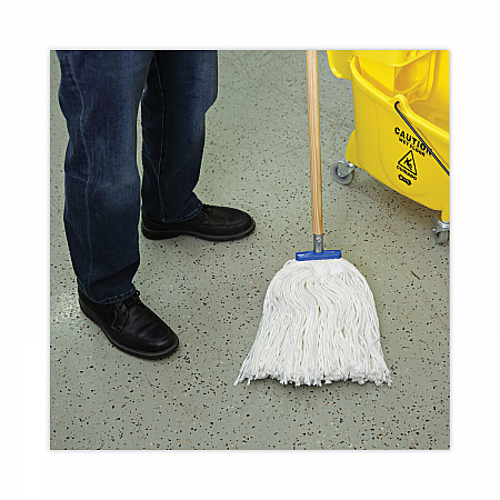 Lie-Flat Screw-In Mop Handle, 1.13