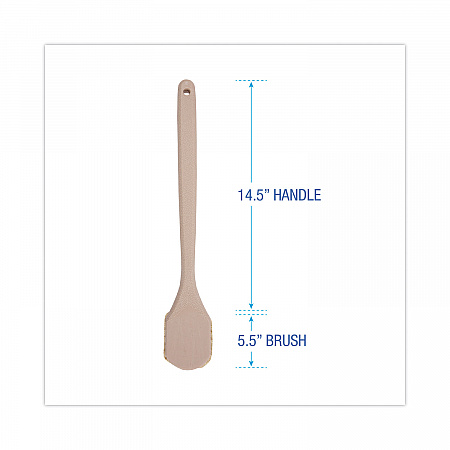 Utility Brush, Cream Tampico Bristles, 5.5