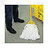 Mop Head, Looped, Enviro Clean With Tailband, Cotton/Synthetic, Medium, White, 12/Carton (8002)