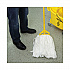 Mop Head, Looped, Enviro Clean With Tailband, Cotton/Synthetic, Large, White, 12/Carton (8003)