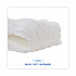 Mop Head, Looped, Enviro Clean With Tailband, Cotton/Synthetic, Large, White, 12/Carton (8003)