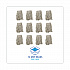 Mop Head, Cotton, Cut-End, White, 4-Ply, #16 Band, 12/Carton (CM02016S)