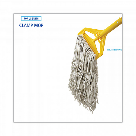Cotton Mop Head, Cut-End, #32, White, 12/Carton (CM02032S)