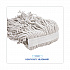 Banded Cotton Mop Heads, 24 oz, White, 12/Carton (CM20024)