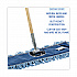 Dry Mopping Kit, 24 x 5 Blue Synthetic Head, 60