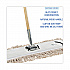 Cotton Dry Mopping Kit, 24 x 5 Natural Cotton Head, 60