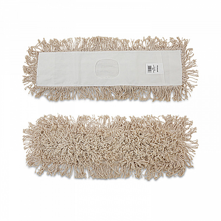 Cotton Dry Mopping Kit, 24 x 5 Natural Cotton Head, 60