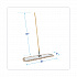 Cotton Dry Mopping Kit, 36 x 5 Natural Cotton Head, 60