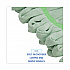 Microfiber Looped-End Wet Mop Head, Medium, Green (MWTMG)