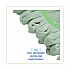 Microfiber Looped-End Wet Mop Heads, Medium, Green, 12/Carton (MWTMGCT)