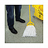 Banded Rayon Cut-End Mop Heads, #24, White, 1.25