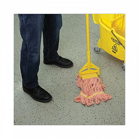 Super Loop Wet Mop Head, Cotton/Synthetic Fiber, 5