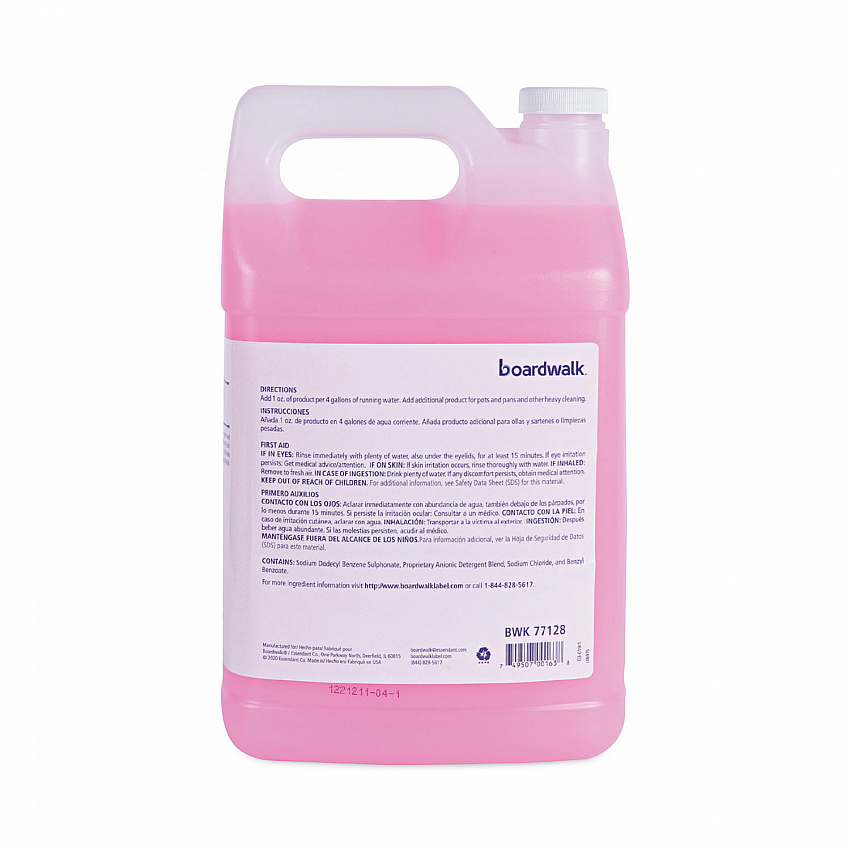Industrial Strength Pot and Pan Hand Dishwashing Detergent, Herbal Scent, 1 gal Bottle (77128EA)