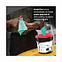 Power Clean ProScrub Pre-Saturated Wipes, Cloth, 9.5 x 12, Citrus Scent, Green, 75/Bucket (91371EA)