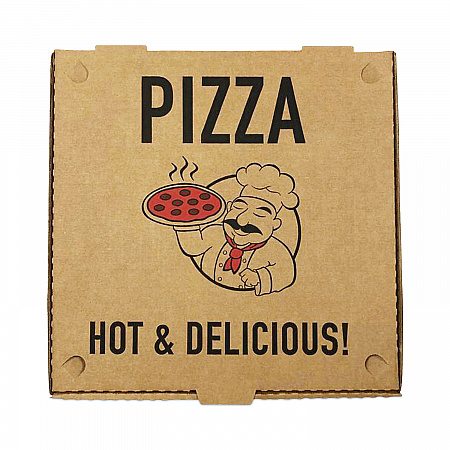 Pizza Boxes, 12 x 12 x 2, Brown, Paper, 50/Pack (661631253311)