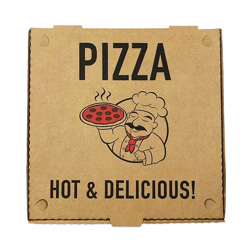 Pizza Boxes, 12 x 12 x 2, Brown, Paper, 50/Pack (661631253311)