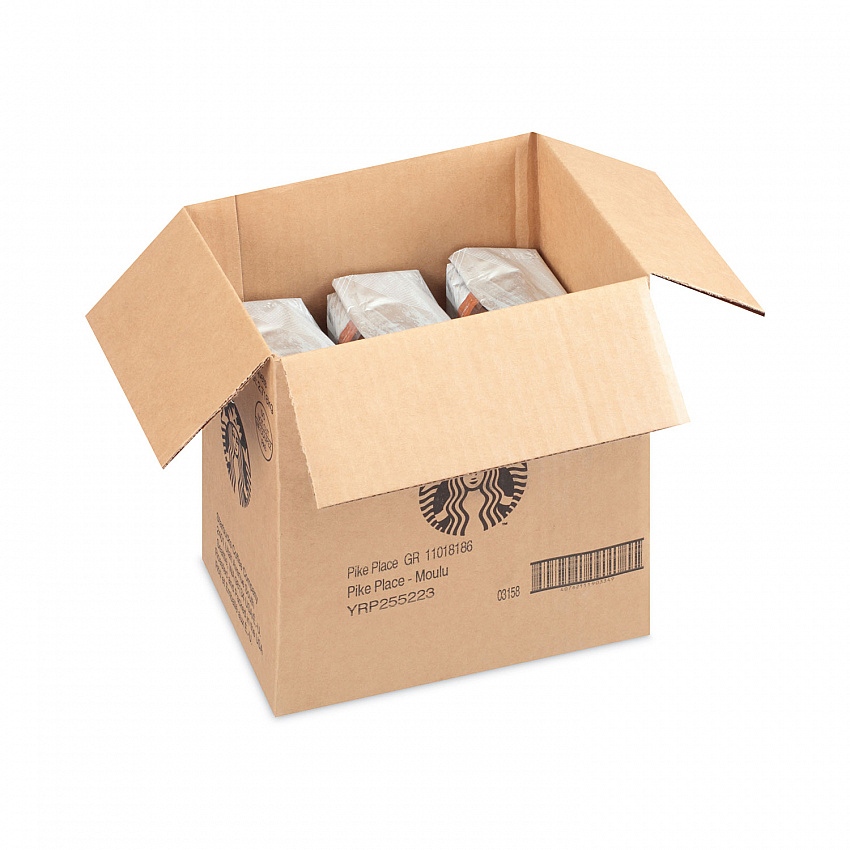Coffee, Pike Place, 1 lb Bag, 6/Carton (11018186CT)