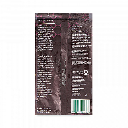 Coffee, Caffe Verona, 2.5 oz Packet, 72/Carton (11018192CT)