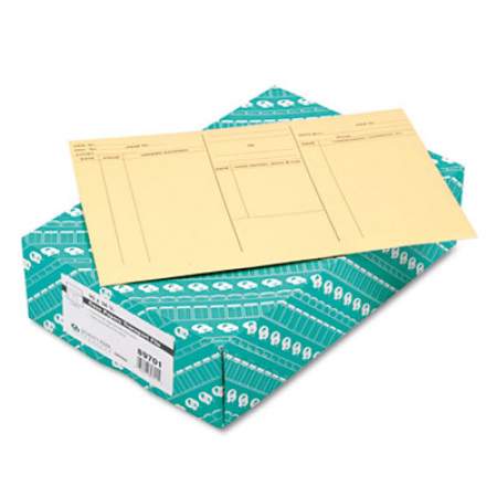 Quality Park Attorney's Envelope/Transport Case File, Cheese Blade Flap, Fold Flap Closure, 10 x 14.75, Cameo Buff, 100/Box (89701)