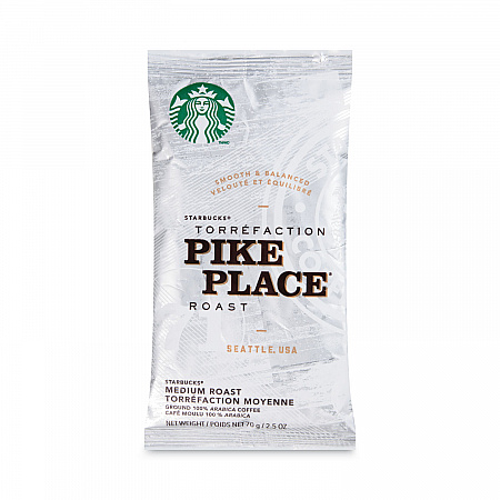 Coffee, Pike Place, 2.5 oz Packet, 18/Box (11018197)