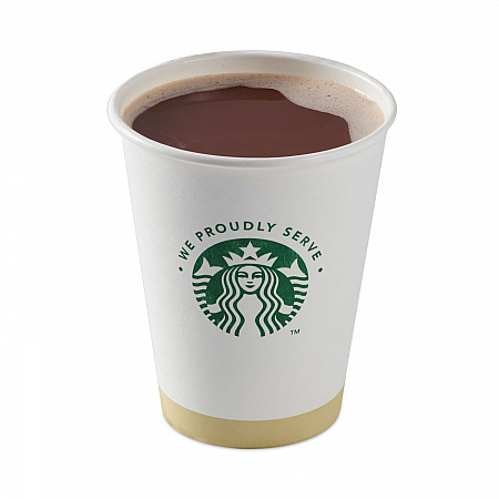 Hot Cups, 12 oz, Paper, White with Green Starbucks Logo, 1,000/Carton (11098806)