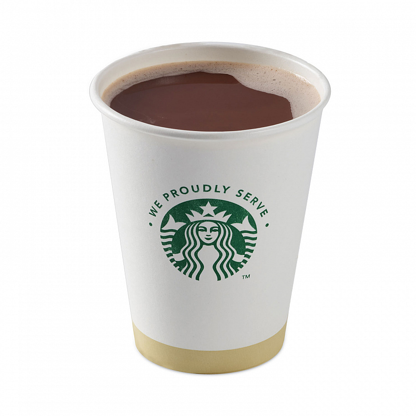 Hot Cups, 12 oz, Paper, White with Green Starbucks Logo, 1,000/Carton (11098806)