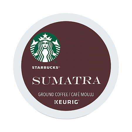 Sumatra Coffee K-Cups, Sumatra, 0.4 oz K-Cup, 24/Box (12565254)