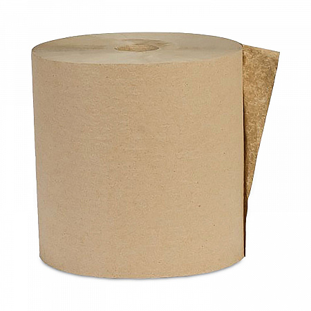 Recycled Hardwound Paper Towels, 1-Ply, 8