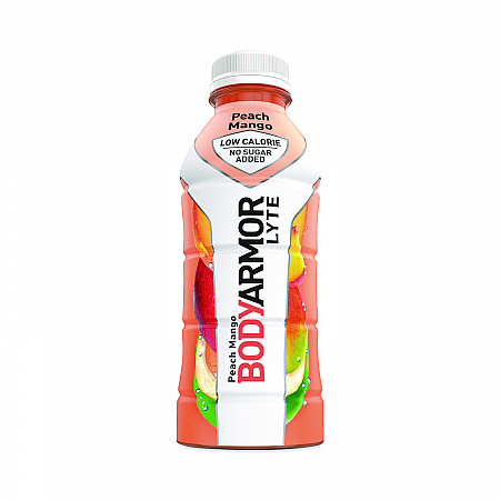 LYTE Sports Drink, Peach Mango, 16 oz Bottle, 12/Pack (10001212)