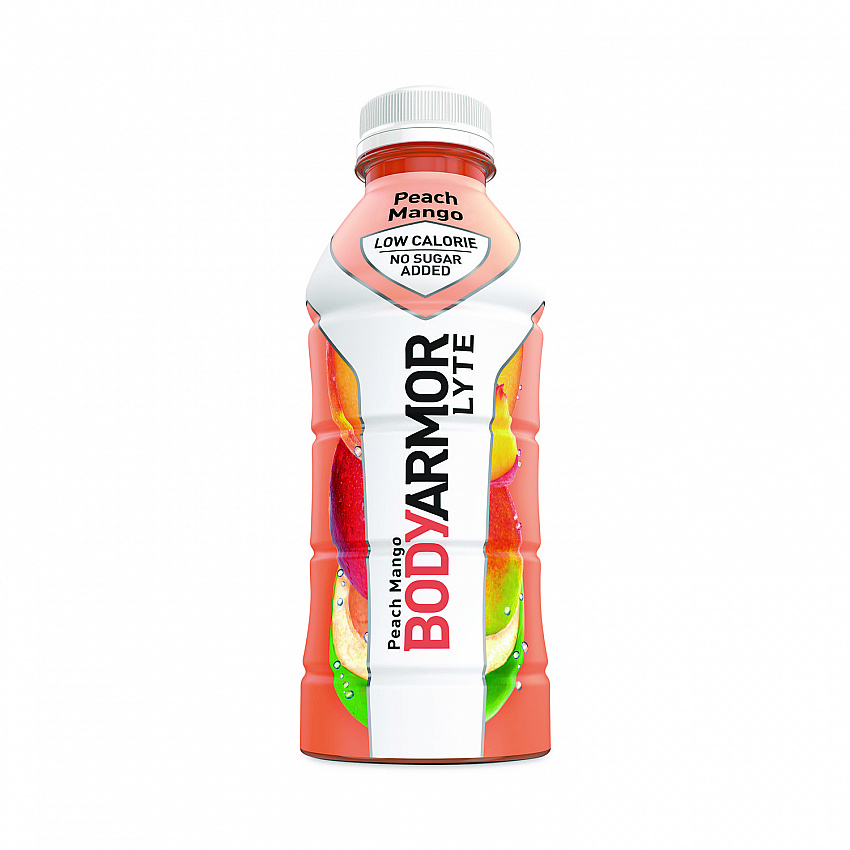 LYTE Sports Drink, Peach Mango, 16 oz Bottle, 12/Pack (10001212)