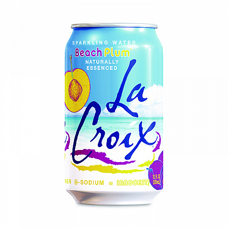 Sparkling Water, Beach Plum, 12 oz Can, 12 Cans/Pack, 2 Packs/Carton (NAV40114)