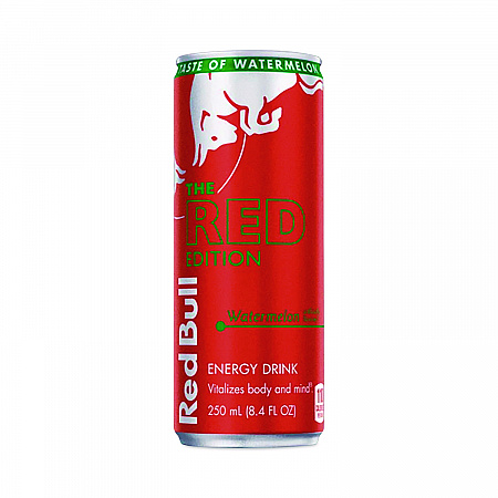 The Red Edition Energy Drink, Watermelon, 8.4 oz Can, 24/Carton (RBD45448)