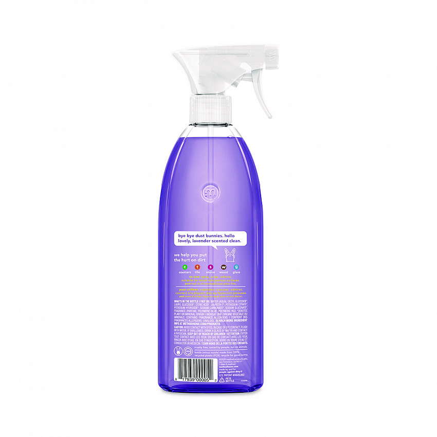 All Surface Cleaner, French Lavender Scent, 28 oz Spray Bottle, 8/Carton (377448CT)