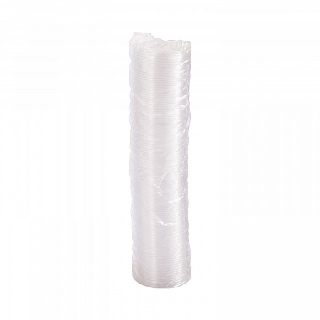 Non-Vented Container Lids, Clear, Plastic, 100/Pack, 10 Packs/Carton (6CLR)