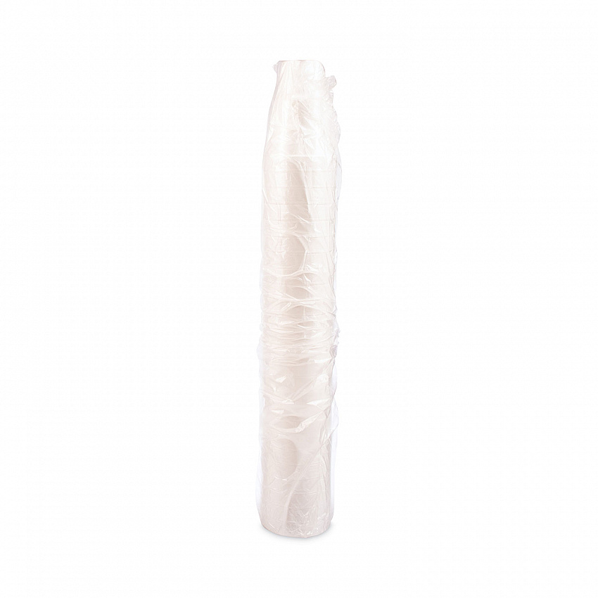 Foam Drink Cups, Tapered Bottom, 32 oz, White, 25/Bag, 20 Bags/Carton (32AJ32)