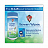 Premoistened Monitor Cleaning Wipes, Cloth, 5 x 7, Citrus, White, 80/Tub (DSCT)