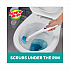 Disposable Toilet Scrubber Refill, Blue/White, 10/Pack (558RF)
