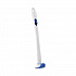 Disposable Toilet Scrubber Refill, Blue/White, 10/Pack (558RF)