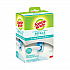 Disposable Toilet Scrubber Refill, Blue/White, 10/Pack (558RF)